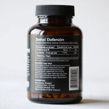Vitamin Complex for Men - Back Label
